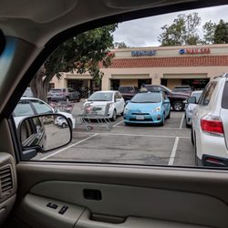 Grocery Outlet - LAZY people not walking their carts back.