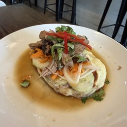 Savory pancake! So good!! Savory pancake! So good!!