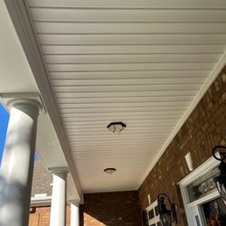 Window Gang - Porch ceiling...you guessed it...white again