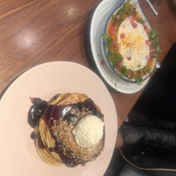 Unconventional Diner - Blueberry lavender pancakes Sweet Potato Shakshuka - Breakfast & Brunch Near Me - Washington, DC, District of Columbia Unconventional Diner - Blueberry lavender pancakes Sweet Potato Shakshuka - Breakfast & Brunch Near Me - Washington, DC, District of Columbia