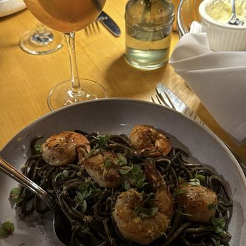 Calafuria - Squid ink spaghetti - Italian Near Me - Reno, Nevada