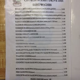 Menu page 1