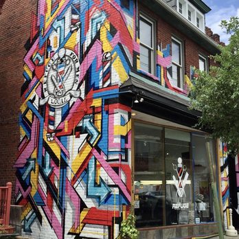 Refuge For Men - Refuge for men. Mural by Hamilton Glass. Haircuts by owner Dot. - Barbers Near Me - Richmond, Virginia
