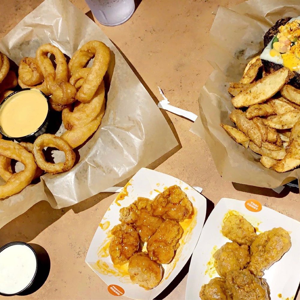 Buffalo Wild Wings - Onion rings, veggie burger, boneless wings - Sports Bars Near Me - San Jose, California Buffalo Wild Wings - Onion rings, veggie burger, boneless wings - Sports Bars Near Me - San Jose, California