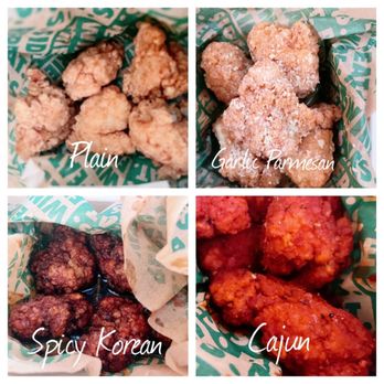 Wingstop - four different types of chicken wings - Chicken Wings Near Me - San Francisco, California