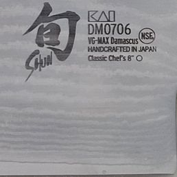 Blade edge after sharpening
