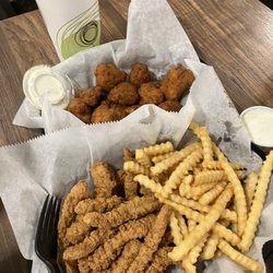 Jim's Wings - Fried Cauliflower, Fries, Calamari