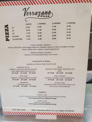 Menu photo 5 Verrazano Pizza Las Vegas, NV Menu photo 5 Verrazano Pizza Las Vegas, NV