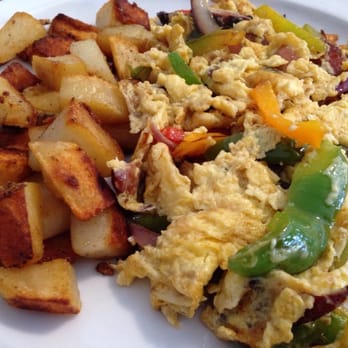 Village Pantry - Louisiana sausage scramble - weekend special - Coffee & Tea Near Me - Los Altos, California Village Pantry - Louisiana sausage scramble - weekend special - Coffee & Tea Near Me - Los Altos, California