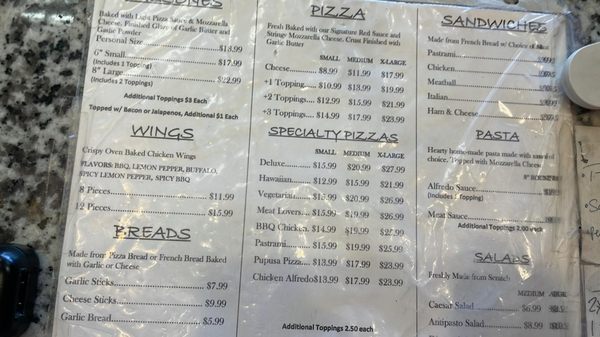 Menu photo 5 Pizza Crush Pomona, CA