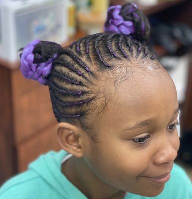 Kids Services - Kids of all ages welcome for loc extension, style, braids, twists, color, anything!