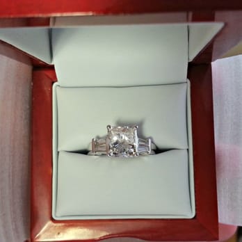 Classic Diamond House - A cushion cut diamond engagement ring getting ready to be shipped out to our amazing customer! - Jewelry Near Me - Manhattan, New York Classic Diamond House - A cushion cut diamond engagement ring getting ready to be shipped out to our amazing customer! - Jewelry Near Me - Manhattan, New York