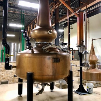 Restless Spirits - Copper pot still. Gotta have it for Irish whiskey. - Distilleries Near Me - Kansas City, Missouri