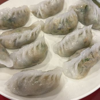 Peony Seafood Restaurant - Pea Sprout Dumplings (豆苗上素餃) (3pcs) - Dim Sum Near Me - Oakland, California Peony Seafood Restaurant - Pea Sprout Dumplings (豆苗上素餃) (3pcs) - Dim Sum Near Me - Oakland, California