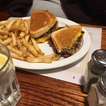 Omega  Restaurant - Hamburger melt - Greek Near Me - Milwaukee, Wisconsin