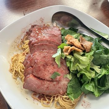 Patti's Kitchen - Egg Noodles and BBQ Pork - Thai Near Me - Pinellas Park, Florida Patti's Kitchen - Egg Noodles and BBQ Pork - Thai Near Me - Pinellas Park, Florida