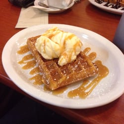 The Original Pancake Kitchen - More waffles but this time with caramel