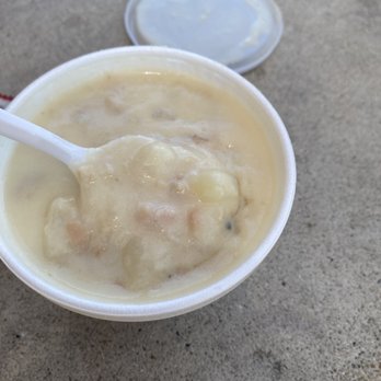 West Coast Fish N' Chips - Clam Chowder Soup (12 oz.)$4.99 - Seafood Near Me - Clovis, California West Coast Fish N' Chips - Clam Chowder Soup (12 oz.)$4.99 - Seafood Near Me - Clovis, California