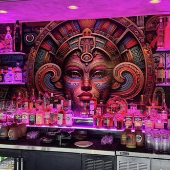 Pancho's Cantina & Rooftop - Cool bar art - Mexican Near Me - Chicago, Illinois