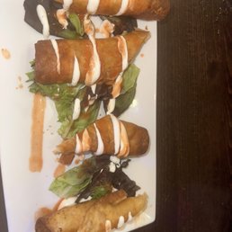 Buffalo Chicken Flautas Plate Buffalo Chicken Flautas Plate