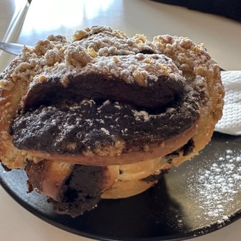 Baked with Love - Chocolate brioche bun - Cafes Near Me - Taupo, WKO