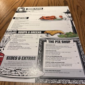 Elephant & Castle - Front side of menu - British Near Me - Seattle, Washington Elephant & Castle - Front side of menu - British Near Me - Seattle, Washington