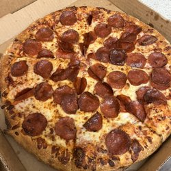 Domino's Pizza - Extra pepperoni pizza - The grandkids loved it !!!