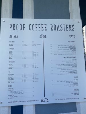 Menu photo 2 PROOF Coffee Roasters Stamford, CT