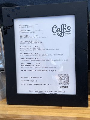 Menu photo 2 Caffio Espresso  Phoenix, AZ