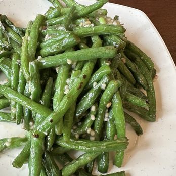 Happy Noodle House - Really delicious green beans - Dim Sum Near Me - Vancouver, British Columbia