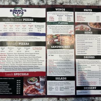 Barro's Pizza - Pizza Near Me - Chandler, Arizona