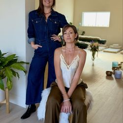 Studio Be Napa - Co-owners of Studio Be Napa. From left, Rachel McKenzie & Melanie Clampit. Our new location on Post Street.