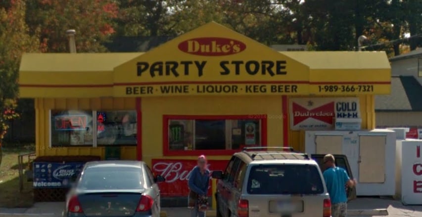 Duke's Party Store Logo