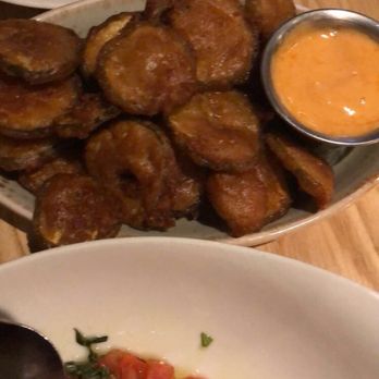 The Marq - Fried Pickles - New American Near Me - Chicago, Illinois