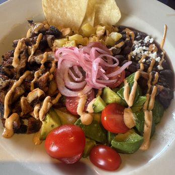 Gringo's Mexican Kitchen - Pastor Bowl no rice sub with veggies - Mexican Near Me - Spring, Texas