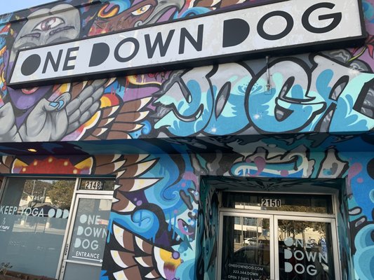 One Down Dog by null