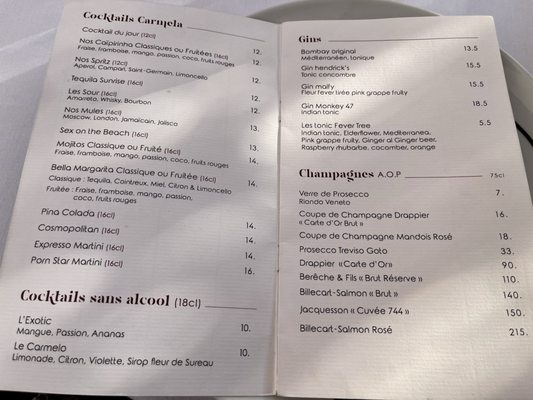 Menu photo 1 Carmela Nice, 06