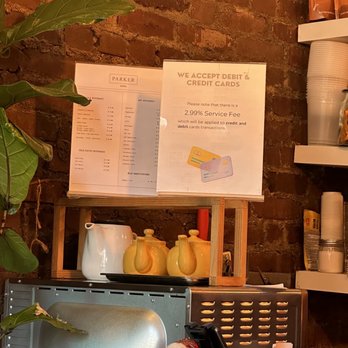 Parker - 3% credit card charge in 2023? - Breakfast & Brunch Near Me - West New York, New Jersey Parker - 3% credit card charge in 2023? - Breakfast & Brunch Near Me - West New York, New Jersey