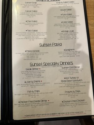 Menu photo 1 Sunset Grill Gig Harbor, WA Menu photo 1 Sunset Grill Gig Harbor, WA