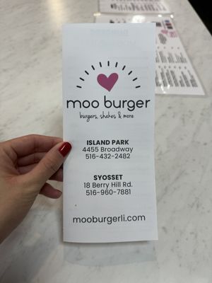 Moo Burger Syosset by null