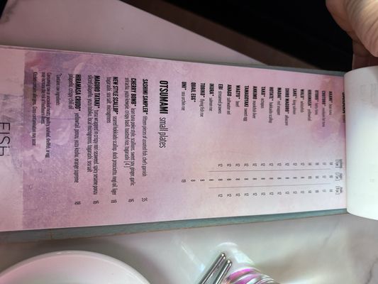 Menu photo 8 Saketome Missoula, MT