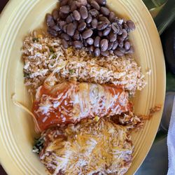 2 item cheese enchilada and chile relleno