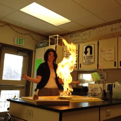 Amador Valley High School - Science class demos are always fun