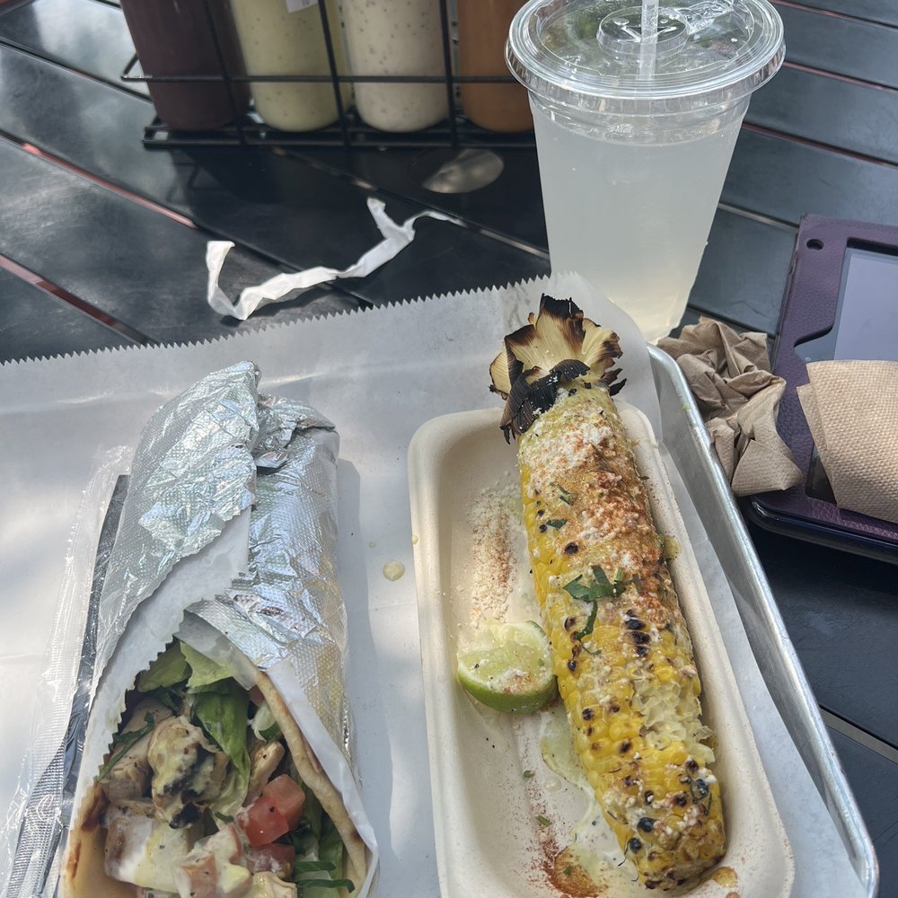 Local Expedition Wood Fired Grill - I had the LA corn and the chicken pita... YUM YUM - Chicken Wings Near Me - Sandy Springs, Georgia