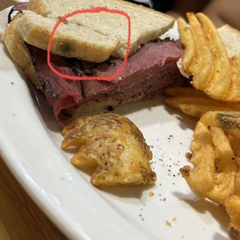 Tasty Waffle - Pastrami sandwich, moldy bread. - Breakfast & Brunch Near Me - Romeoville, Illinois