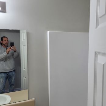 Middle Man Renovations - Finish drywall repairs around shower - Drywall Installation & Repair Near Me Middle Man Renovations - Finish drywall repairs around shower - Drywall Installation & Repair Near Me