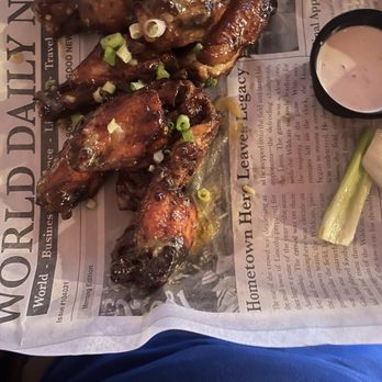 King’s Pub  - Garlic Parm wings - Seafood Near Me - Atlantic City, New Jersey