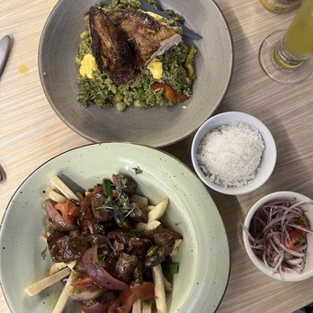 Mariposas - Arroz con pollo and Lomo Saltado - Peruvian Near Me - San Francisco, California Mariposas - Arroz con pollo and Lomo Saltado - Peruvian Near Me - San Francisco, California