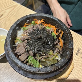 Seoul Tofu - B6. Beef Bibimbap (돌솥 불고기 비빔밥) - Korean Near Me - Queens, New York
