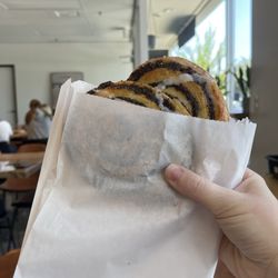 Holy Coffee - Poppy seed pastry.